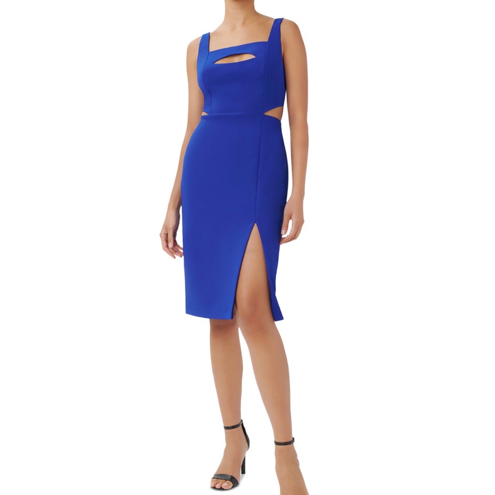 Aiden by Aiden Mattox Women's Cutout Sheath Dress - Picture 2 of 5